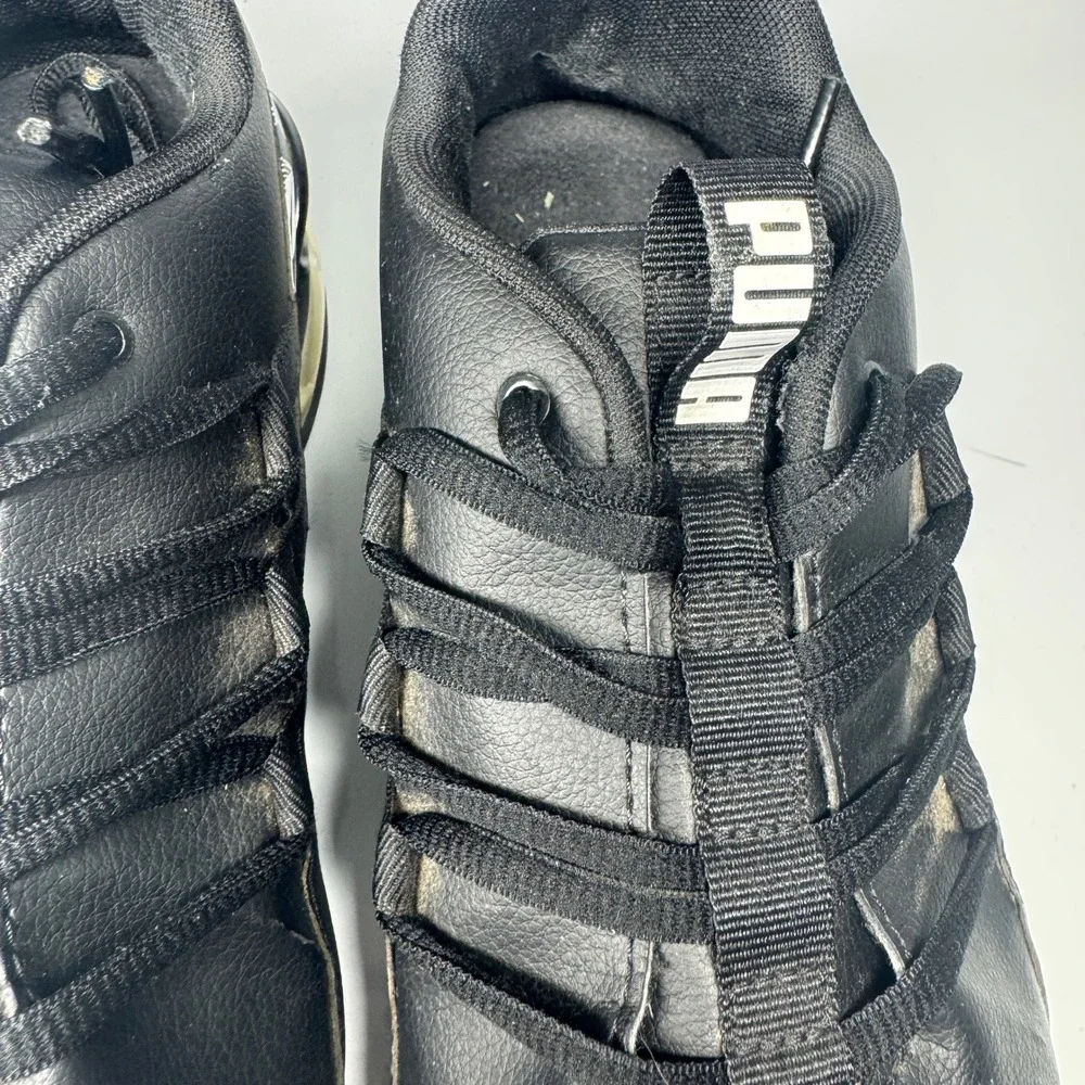 Puma Riaze Prowl Palm Athletic Shoes Sneakers‎ Women's Size 6 Black & White